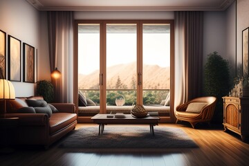 Fototapeta premium modern living room