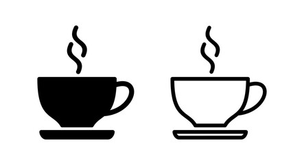 coffee cup icon vector illustration. cup a coffee sign and symbol