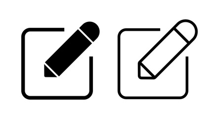 Edit icon vector illustration. edit document sign and symbol. edit text icon. pencil. sign up