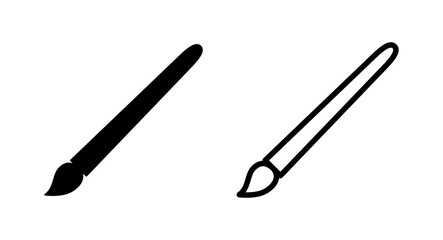Paint icon vector illustration. paint brush sign and symbol. paint roller icon vector
