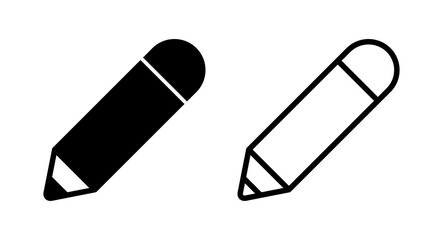 Pencil icon vector illustration. pen sign and symbol. edit icon vector