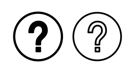 Question icon vector illustration. question mark sign and symbol