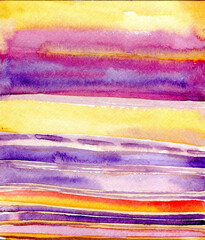 Abstract purple and yellow watercolor background 600 dpi png, graphic resources 