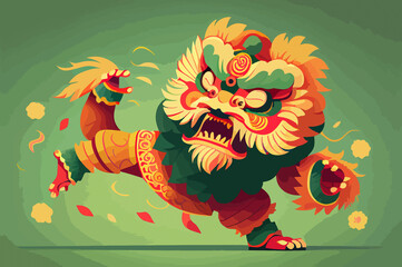 Chinese New Year Lion Dance