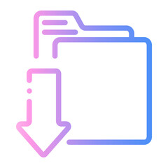 Fototapeta premium download icon