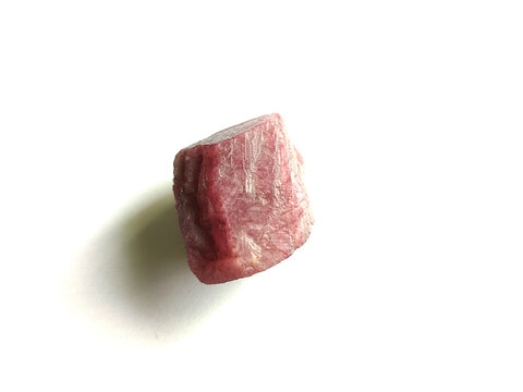 natural mineral rough ruby gemstone crystal background