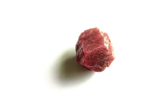 natural mineral rough ruby gemstone crystal background