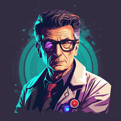 Doctor Vector Art AI Generated