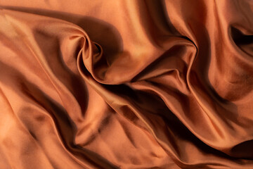 brown fabric texture background, abstract, closeup texture of cloth