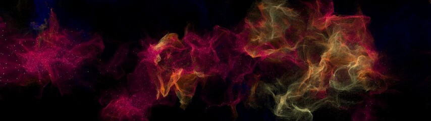 colorful nebula with stars