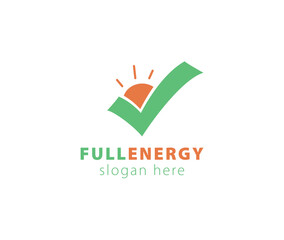 Full  Energy logo design