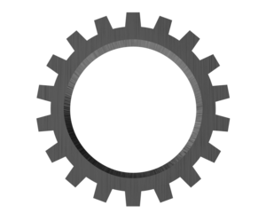 Gear wheel cog steel icon engine technology industry machine equipment circle design work construction factory steel modern part development spin rotation business gear concept  