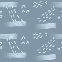 Cute abstract seamless pattern for fabric and wrap paper