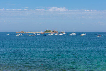 Seascape of Port-Blanc (Penvenan. Cotes-d&rsquo;Armor, Bretagne, France)