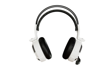Headphones design 3d rendering for product mockup