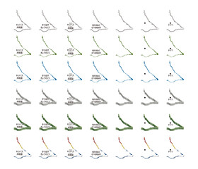 キリバス（オセアニア）イラストセット