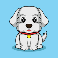 artwork illustration and t shirt design cute animal character design dog