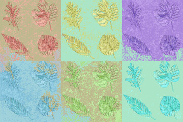 Digital And Textile Design Pattern