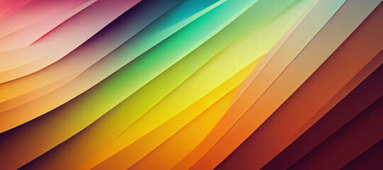 colorful wave gradation background
