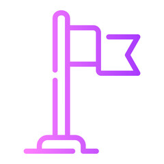 flag gradient icon