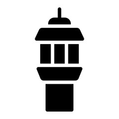 airport glyph icon