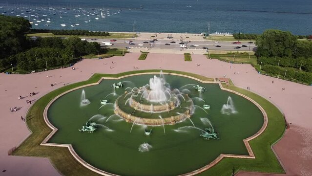 Chicago, Illinois, Aerial Footage