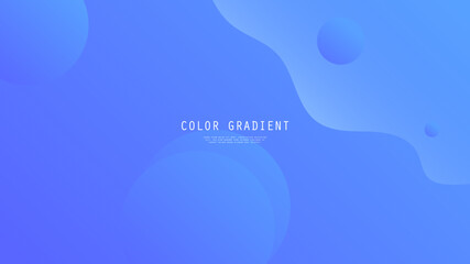 Modern Abstract Background Diagonal Wave Lines Fluid Liquid Motion and Blue Gradient Color