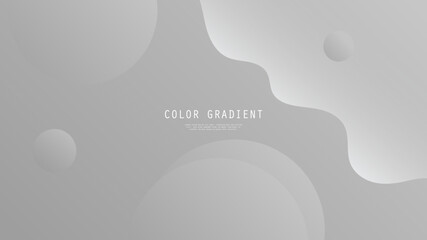 Modern Abstract Background Diagonal Wave Lines Fluid Liquid Motion and Gray Gradient Color
