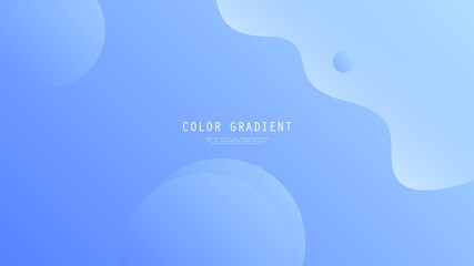 Modern Abstract Background Diagonal Wave Lines Fluid Liquid Motion and Blue Gradient Color