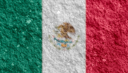 mexican flag texture as a background