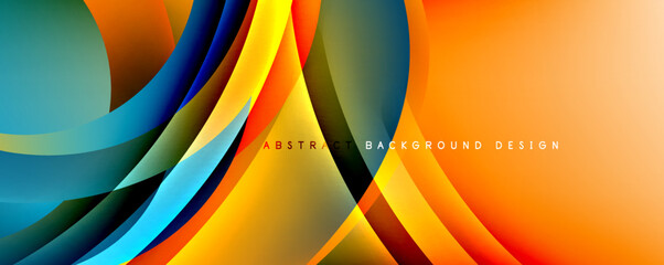 Dynamic trendy simple fluid color gradient abstract background with line effects. Vector Illustration For Wallpaper, Banner, Background, Card, Book Illustration, landing page