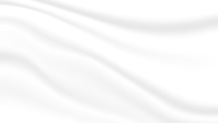 abstract white silk fabric background with soft and smooth  wave texture for luxury graphic design