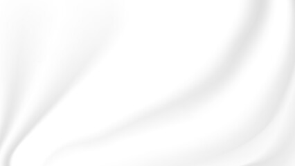 abstract white silk fabric background with soft and smooth  wave texture for luxury graphic design