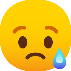 Crying Face emoji icon
