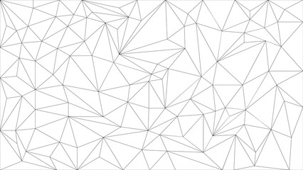 Abstract polygonal lines. geometric polygon background vector