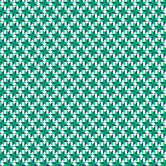 green geometric flower seamless background pattern