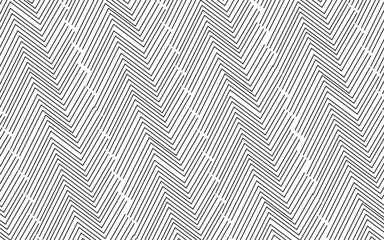 Abstract line pattern zigzag