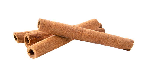  cinnamon sticks stacked on transparent png