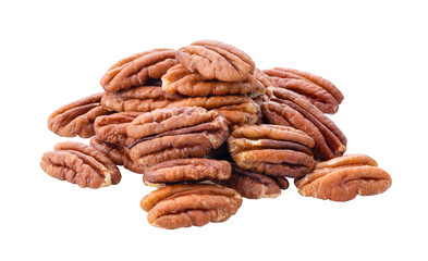 Pecans isolated on transparent png