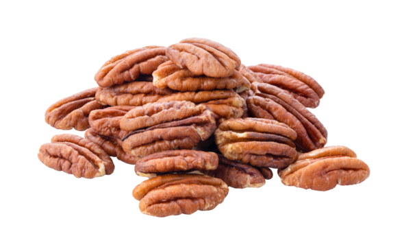 Pecans isolated on transparent png