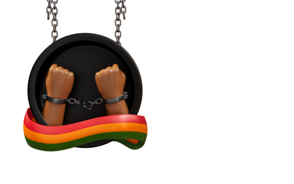 Black history month background cutout