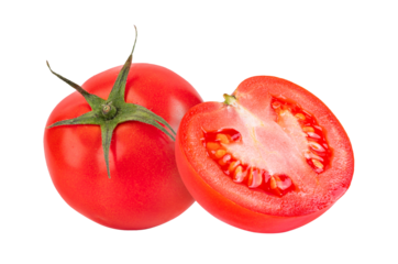 tomato isolated on transparent png