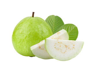Guava fruit isolated on transparent png