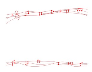 リズムに乗る　フレーム　枠