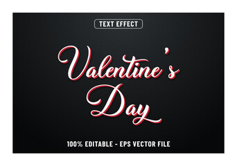  happy valentine's day 2023 text effect design 