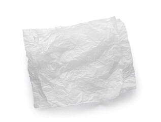 Fototapeta premium Sheets of baking paper on white background