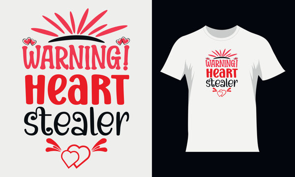 Valentines Day Svg T Shirt Design. Valentine's Day SVG, Happy Valentine's Day