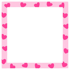 하트프레임일러스트