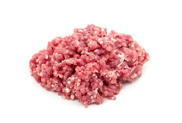 Fresh ground meat.