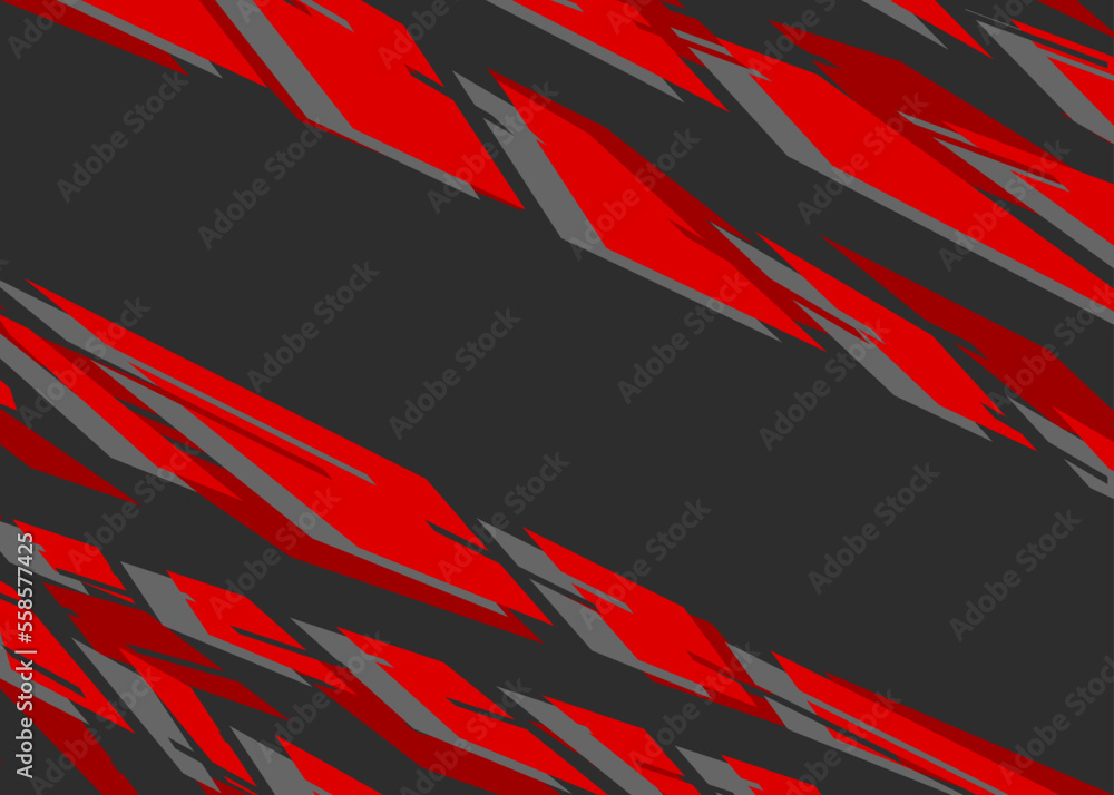 Poster abstract background with rough irregular stripe pattern and with some copy space area